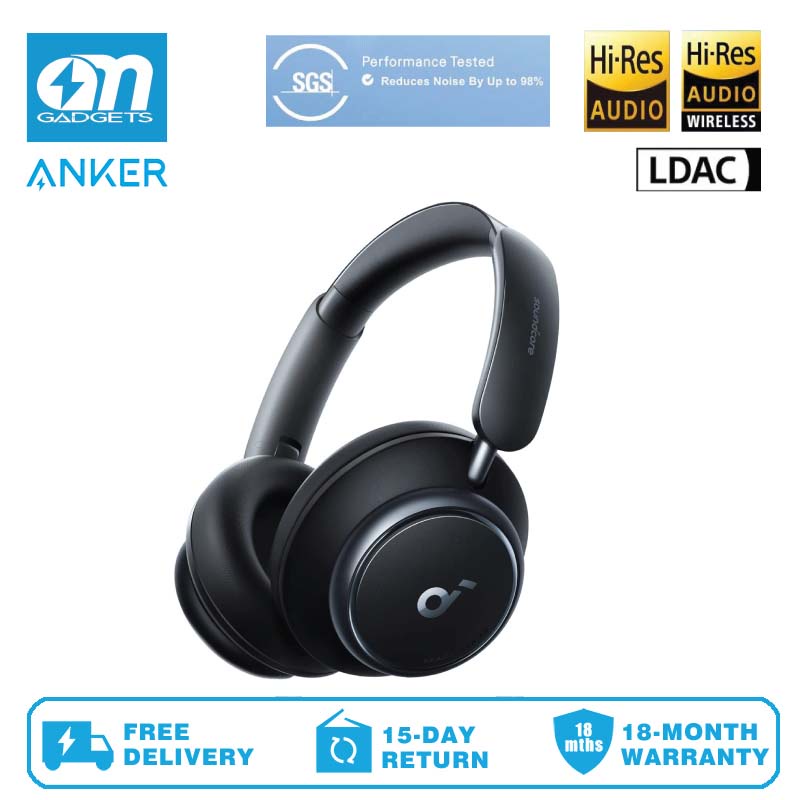 soundcore Anker Space Q45 True Wireless Headphones - Black for sale online