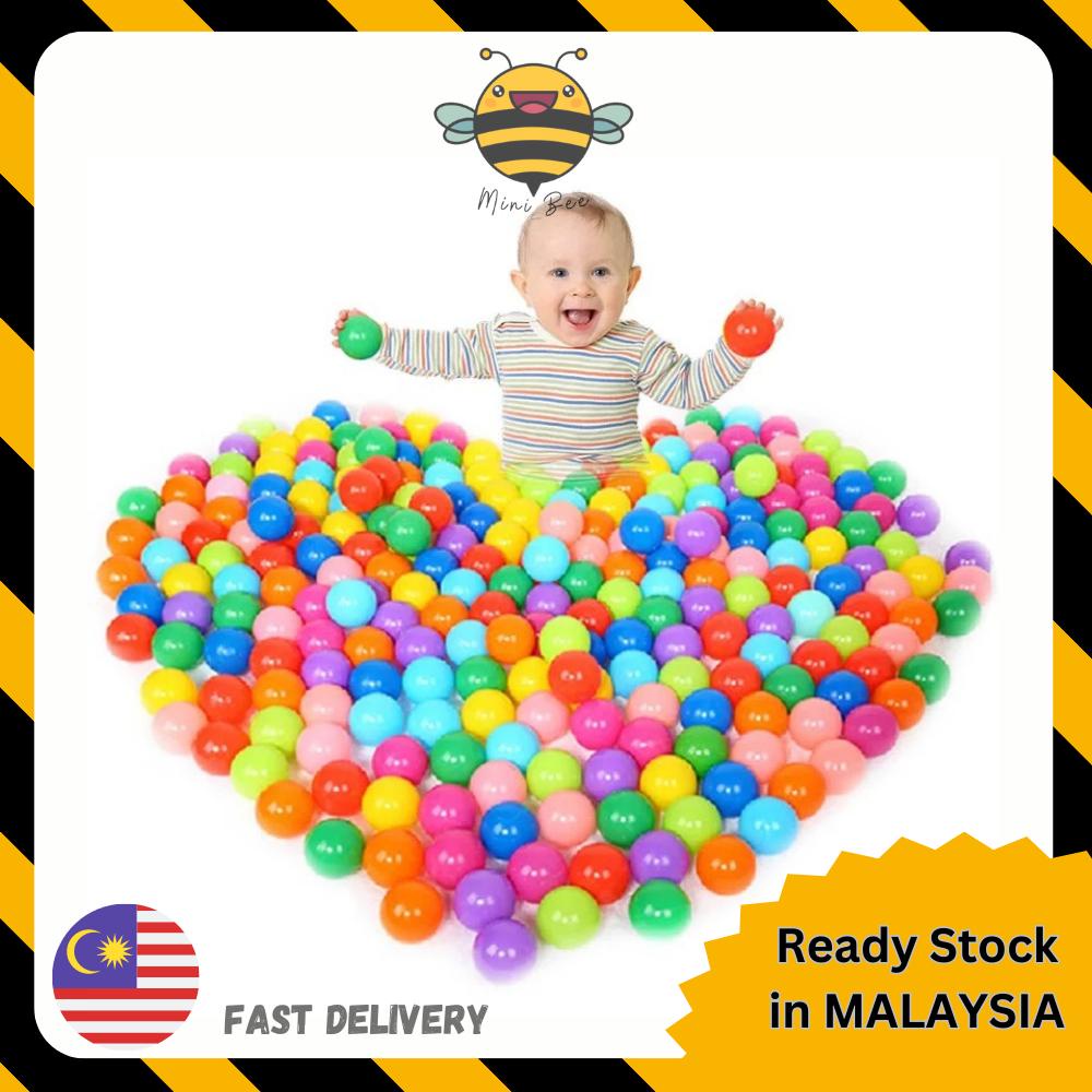 20 pcs / 50 Pcs / 100 Pcs Colorful Soft Plastic Ocean Fun Balls For ...