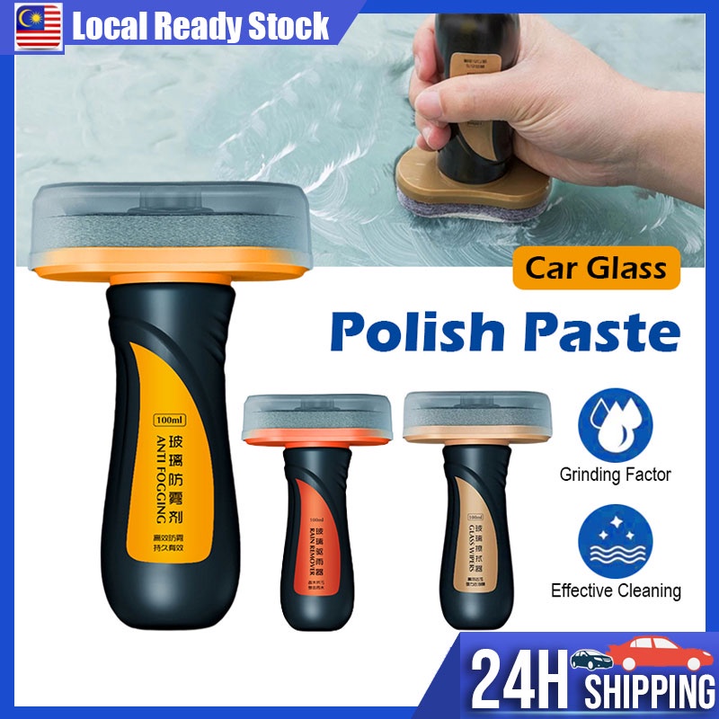 GLASS CLEANER CAR WINDSHIELD GLASS COATING RAIN MARK OIL FILM REMOVER