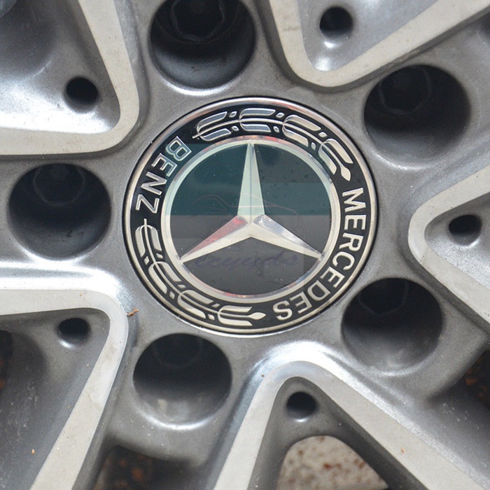 (In stock)4Pcs Wheel Center Cover Replacement for Mercedes Benz 75mm/2 ...