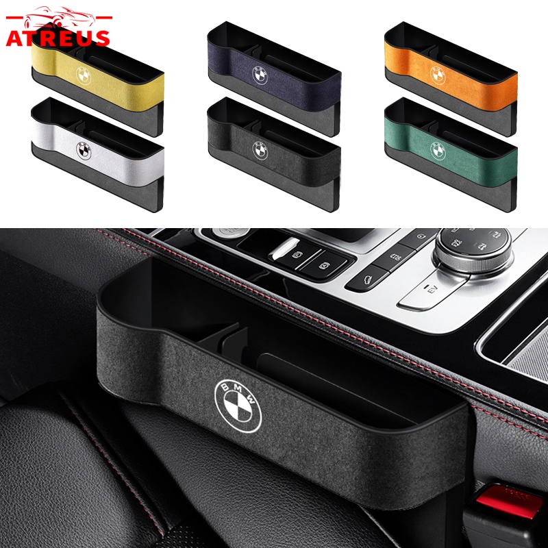 BMW Car Seat Storage Box Seat Side Gap Slit Pocket Car Cup Holder ...