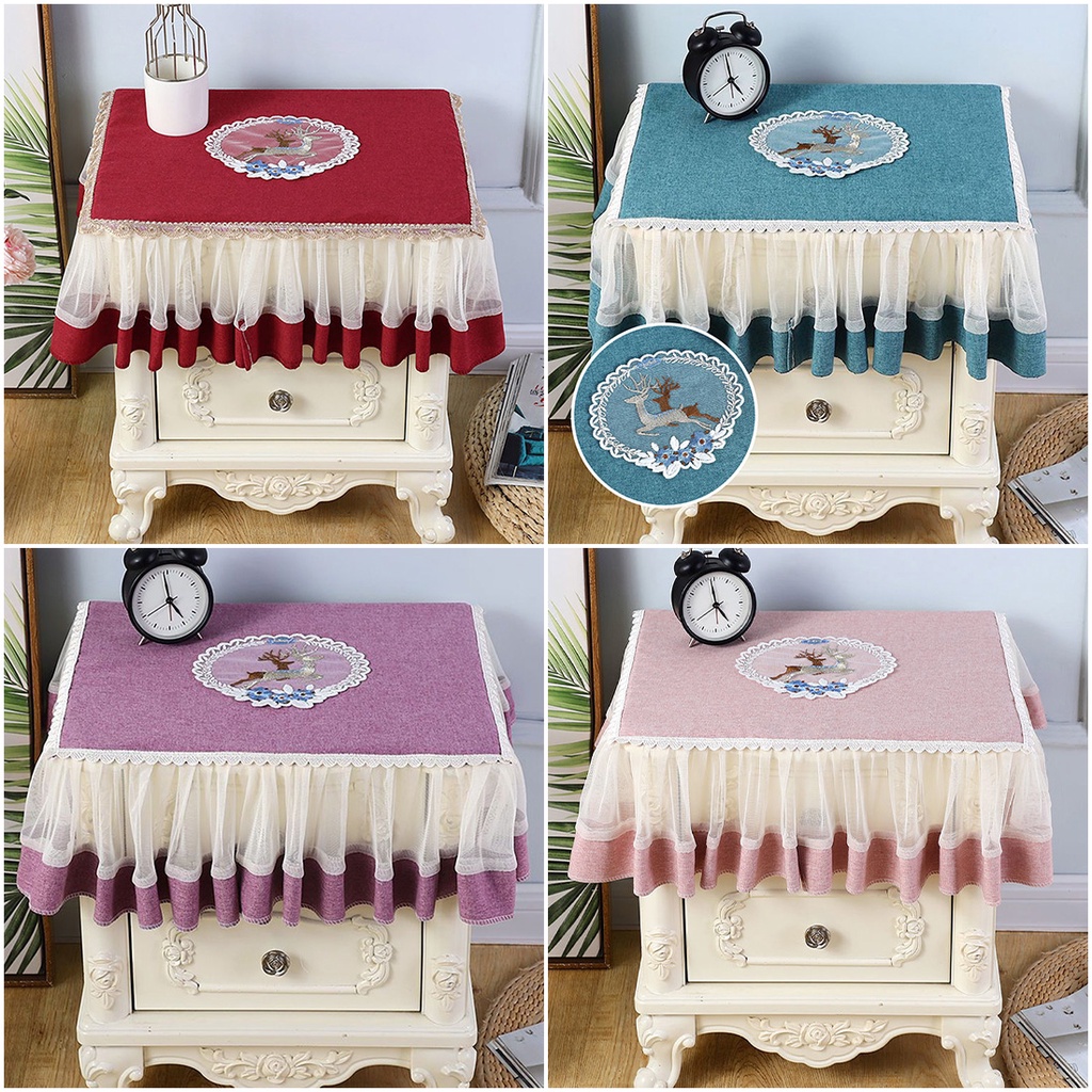 Modern Nightstand Furniture Dust Cover Multidimension Nordic Style