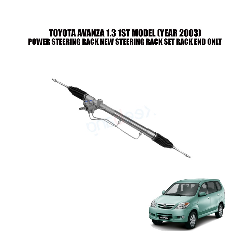 TOYOTA AVANZA 1.3 1ST MODEL (YEAR 2003) POWER STEERING RACK NEW ...