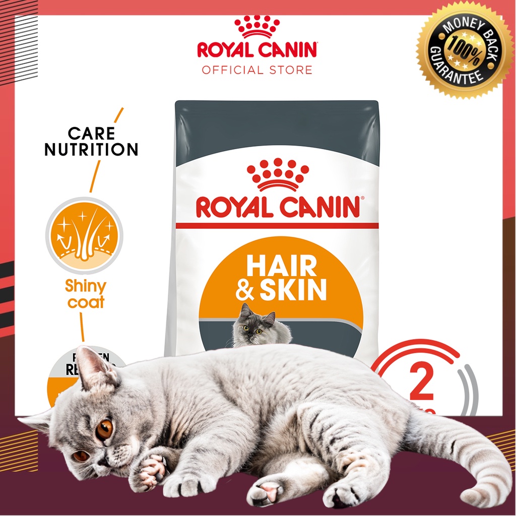 Royal Canin Hair & Skin Care (2kg) Adult Dry Cat Food Makanan Kucing