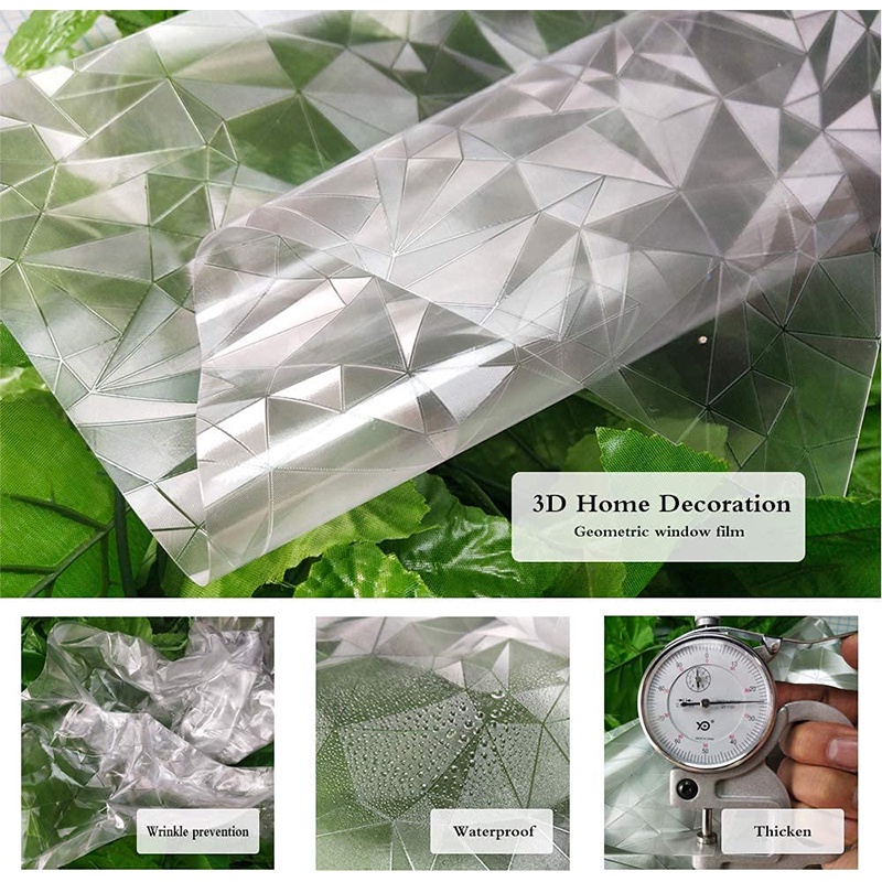 Static Window Stickers Sliding Door Glass Film Anti-peeping Shade ...