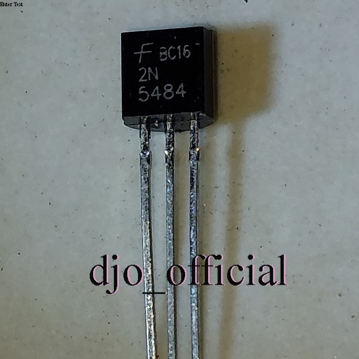 2n5484 2N5484 JFet N Channel RF Mosfet 400MHz To 92 Fairchild Shopee 