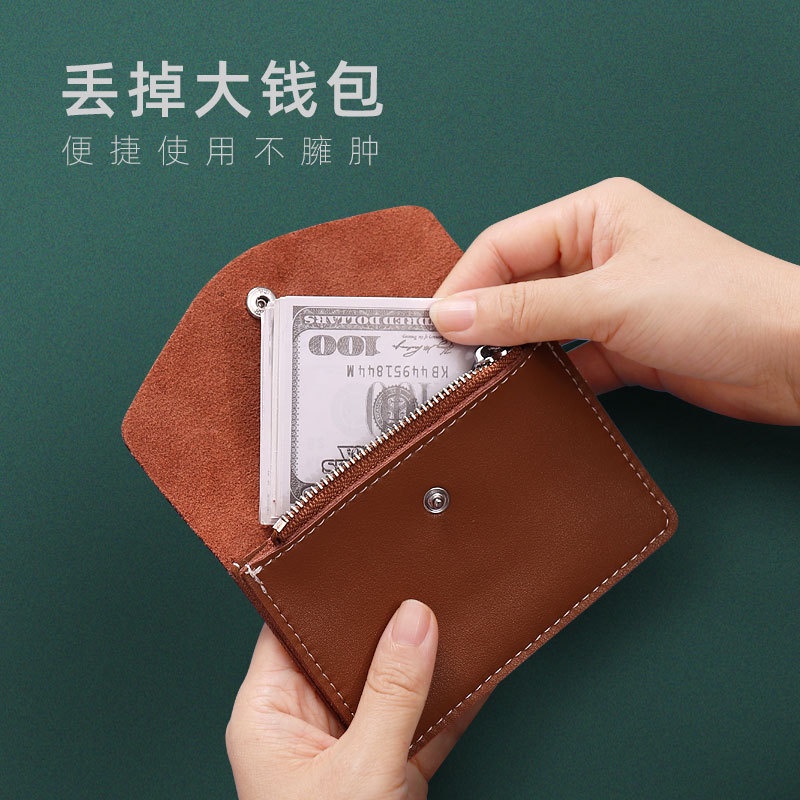 Card Holder Handmade LargeCapacity Coin Bag MultiCard Slot Business