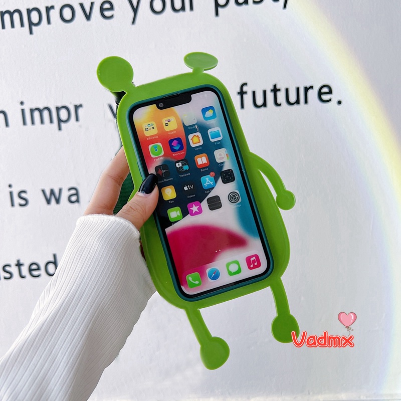 Funny Frog Phone Case For iPhone 15 14 13 12 11 Pro Max 14 Plus X XR XS ...