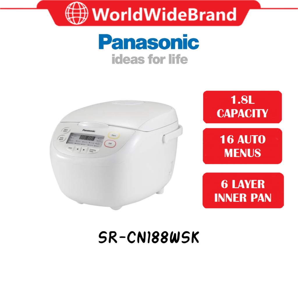 Panasonic L Microcomputer Jar Rice Cooker Sr Cn Wsk Food Steamer Bread Maker Multi