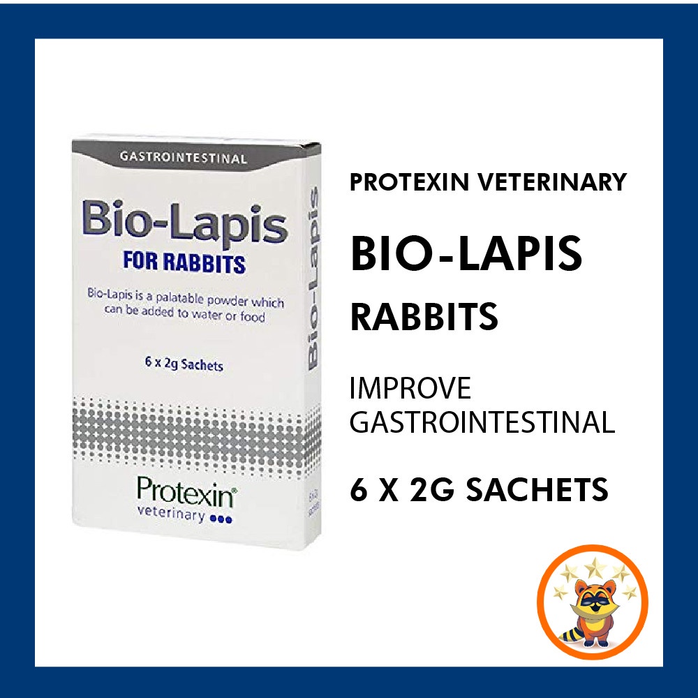 Protexin Veterinary Bio Lapis Pellet For Rabbits 6x2G Sachets | Shopee ...