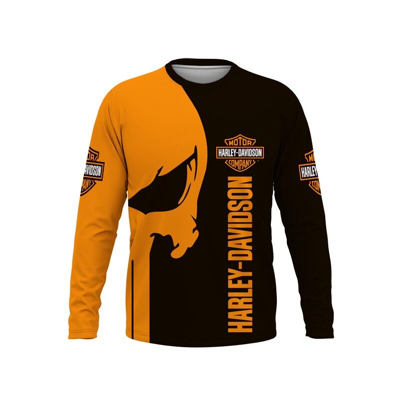 Harley Davidson Sublimation Short Sleeve / Baju Microfiber Jersi / Baju