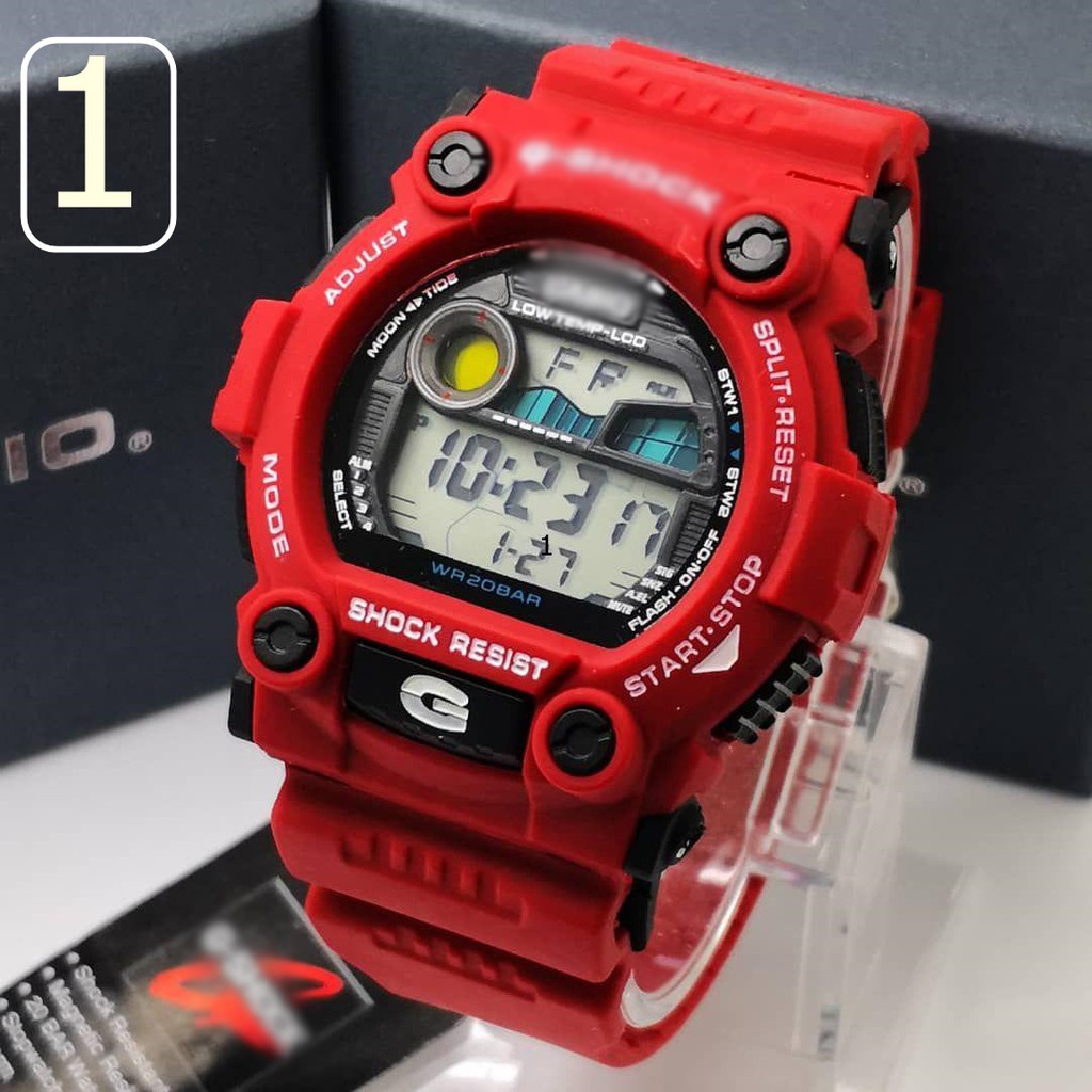 Harga jam mat moto merah new arrivals