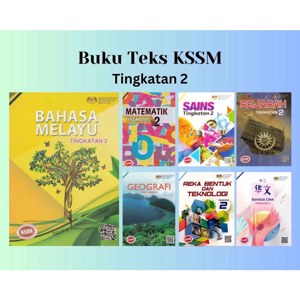 Buku Teks Tingkatan 2 KSSM | Shopee Malaysia