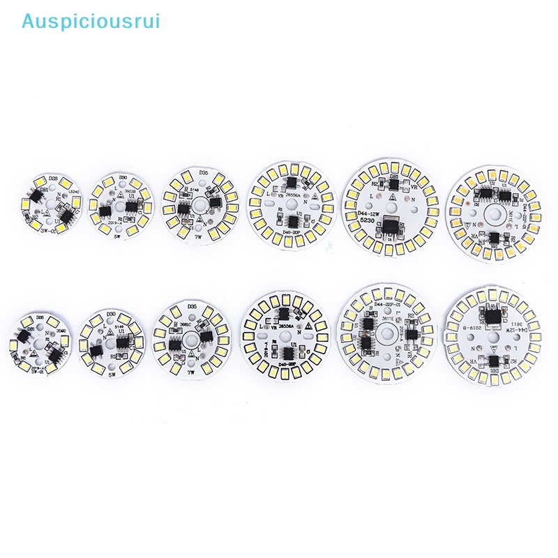 Auspiciousrui LED Bulb Patch Lamp SMD Plate Circular Module Light ...