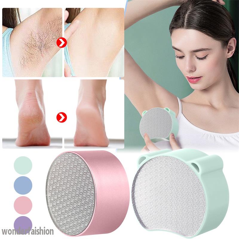 New Double Sided Nano Glass Hair Grinder 2in1 Foot Grinder Manual