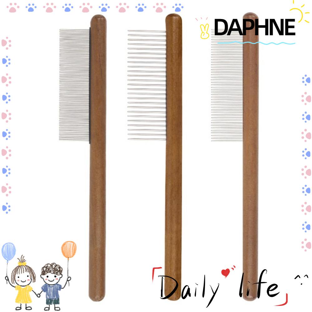 DAPHNEHOME Pet Comb For Long and Short Haired Cats With Rounded Ends