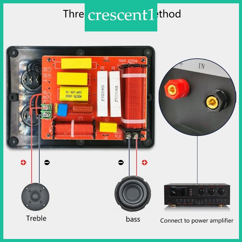 CRE Adjustable Crossover for Bookshelf Speakers with High and Low Two