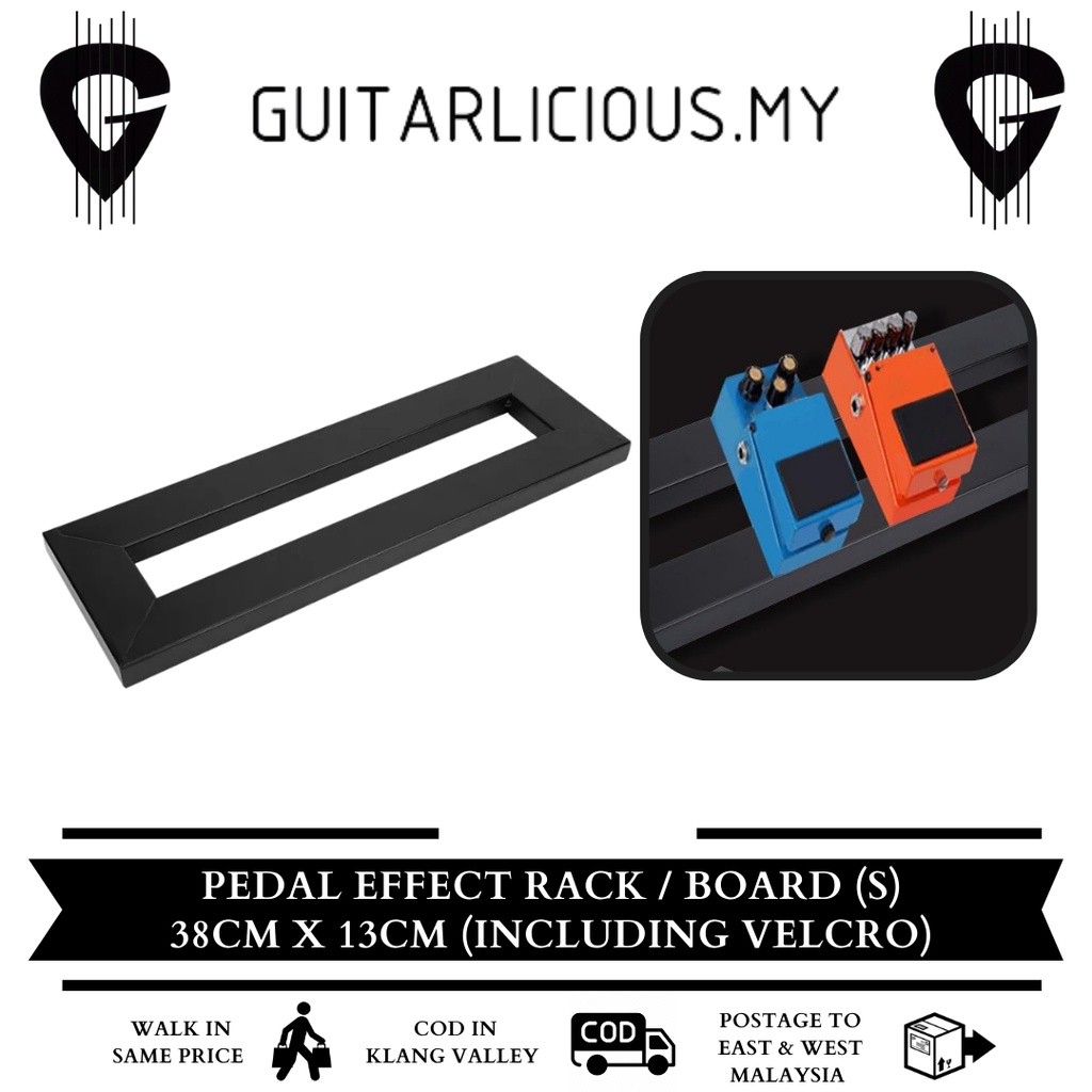 Portable Guitar Effect Pedal Board / Rack in Various Size Shopee Malaysia