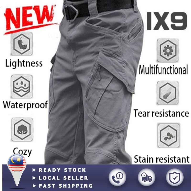 Ix9 Tactical Cargo Pants for Men Multi-pocket Men's Military Pant Wear ...