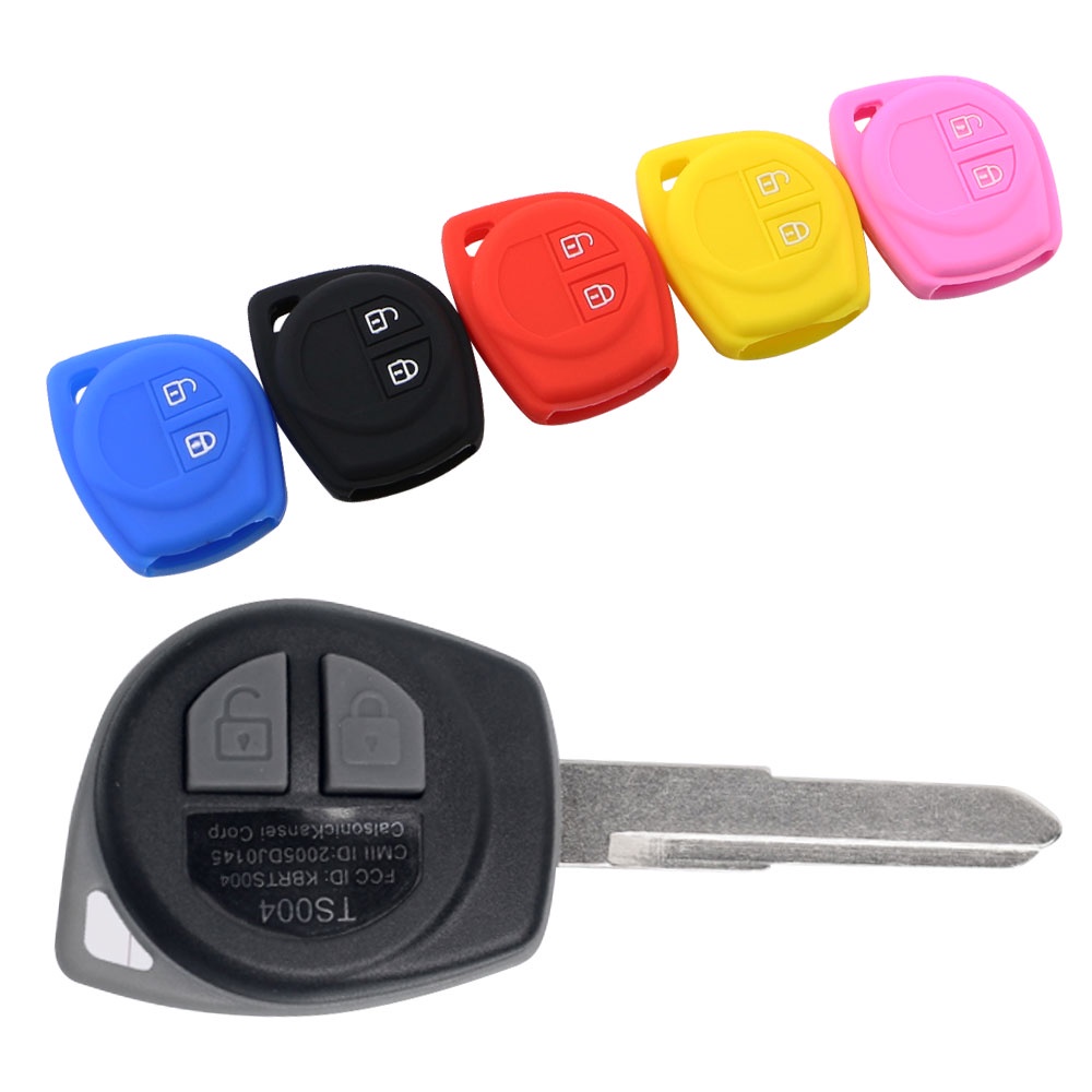 Silicon Car Keys Cover for Suzuki Alto Baleno Window Grand Liana Cap