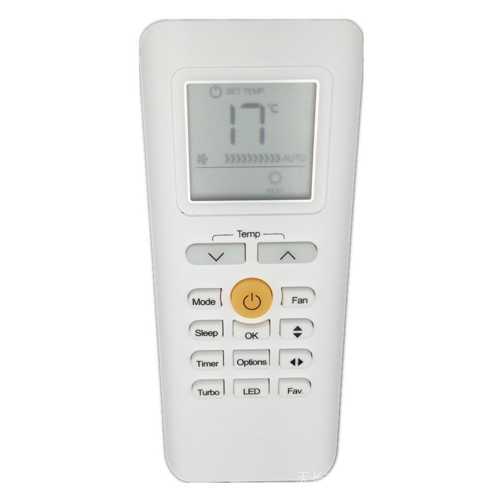 Telecomando Sostitutivo RG70A/BGEF Per Condizionatori Midea - Compatibile Con Multiple Modelli