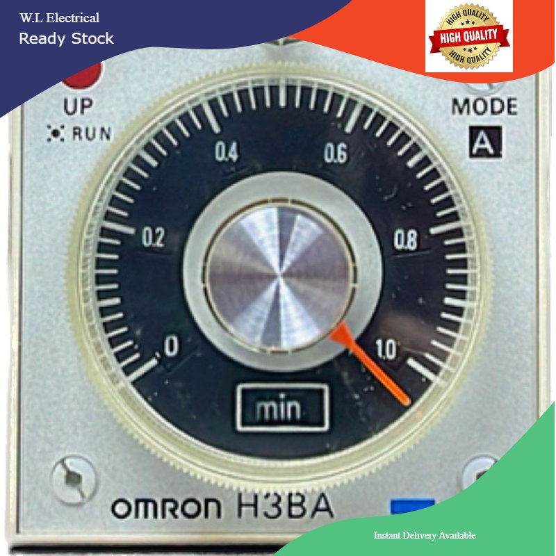 OMRON Timer (H3BA) 10min (100/110/120VAC)(old stock) | Shopee Malaysia