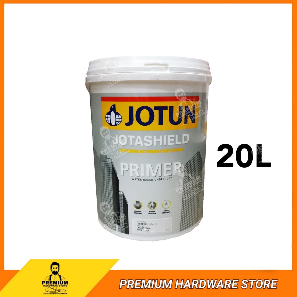 JOTUN Jotashield Primer 20L Premium WaterBased Undercoat Concrete