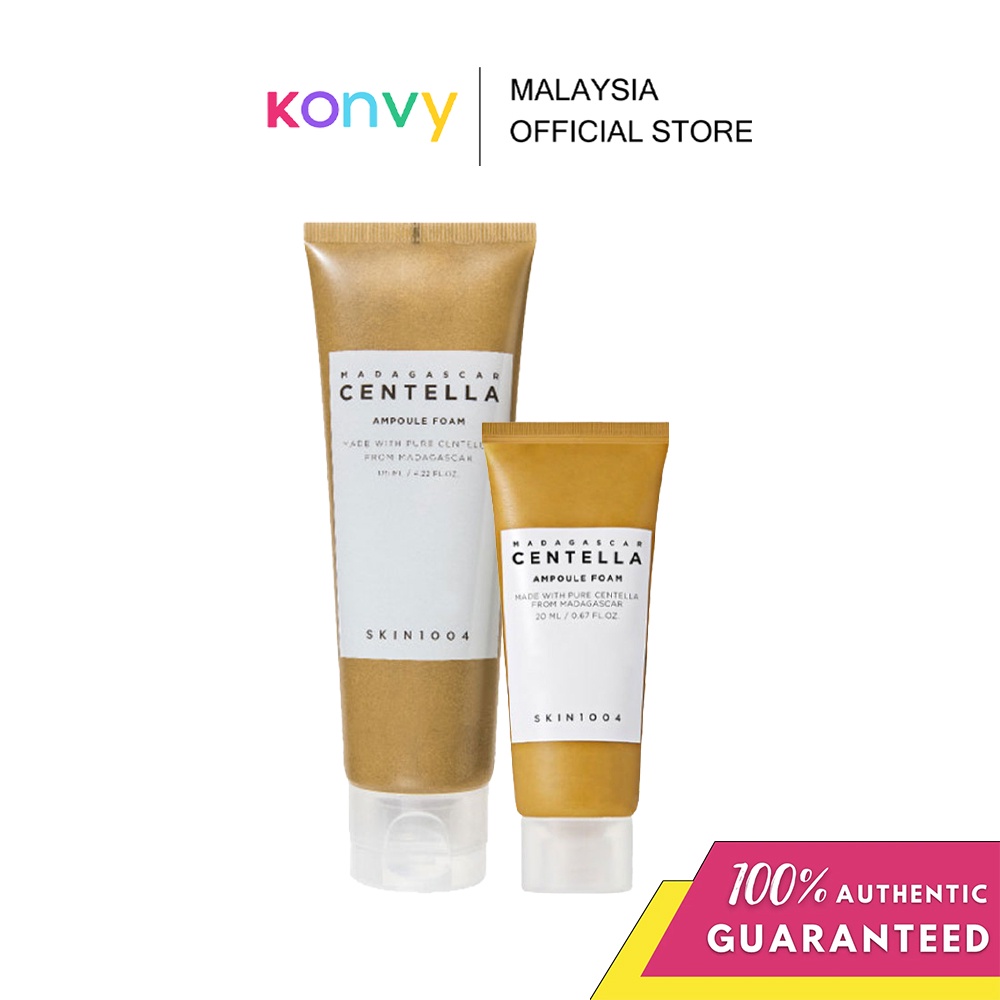 SKIN1004 Madagascar Centella Ampoule Foam (20ml/125ml) Shopee Malaysia