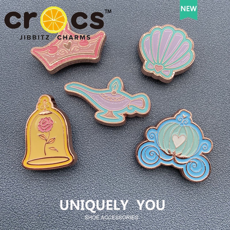 jibbitz crocs charms Aladdin Magic Lamp Series Metal Shoe Buckle Hole