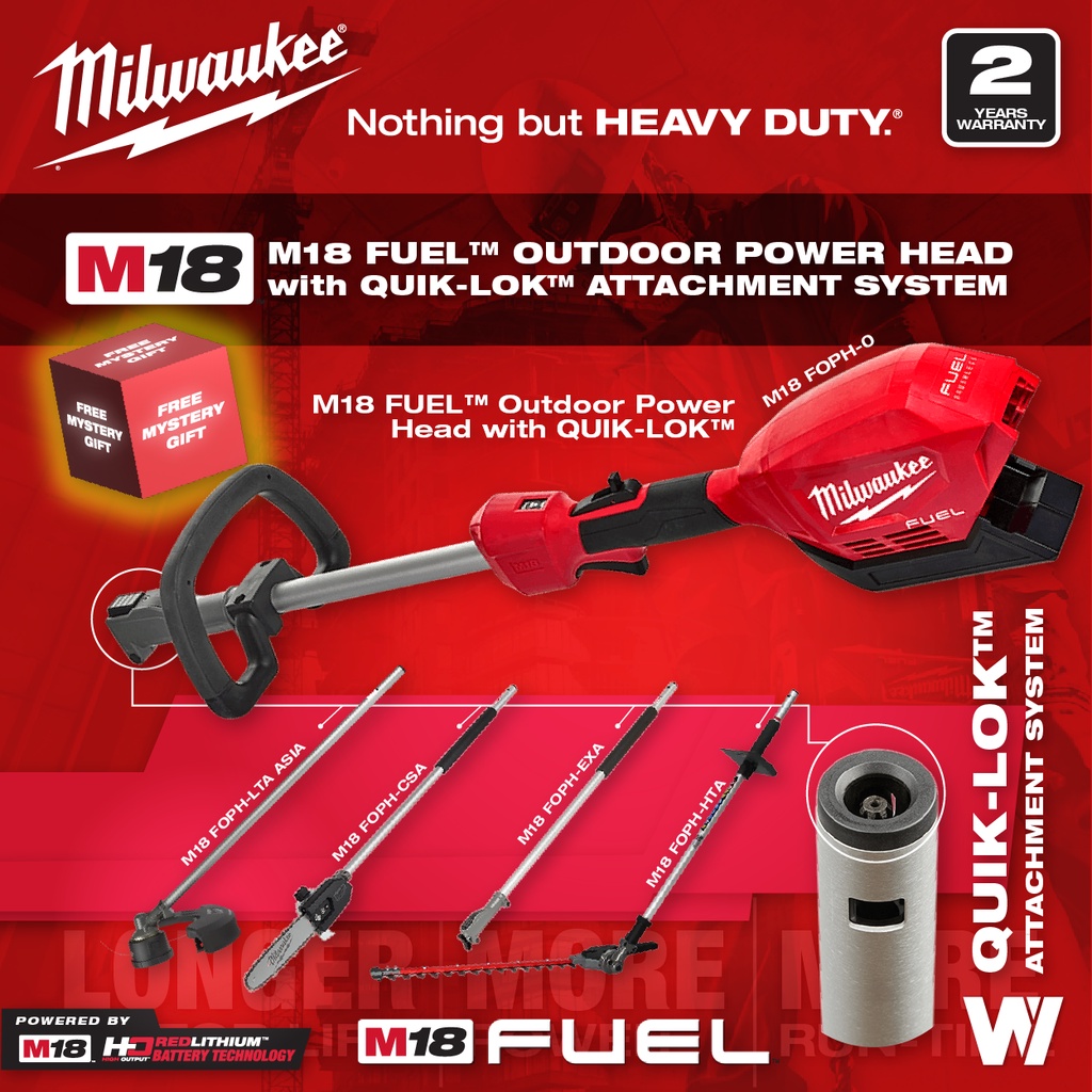 M18 fuel best sale power head