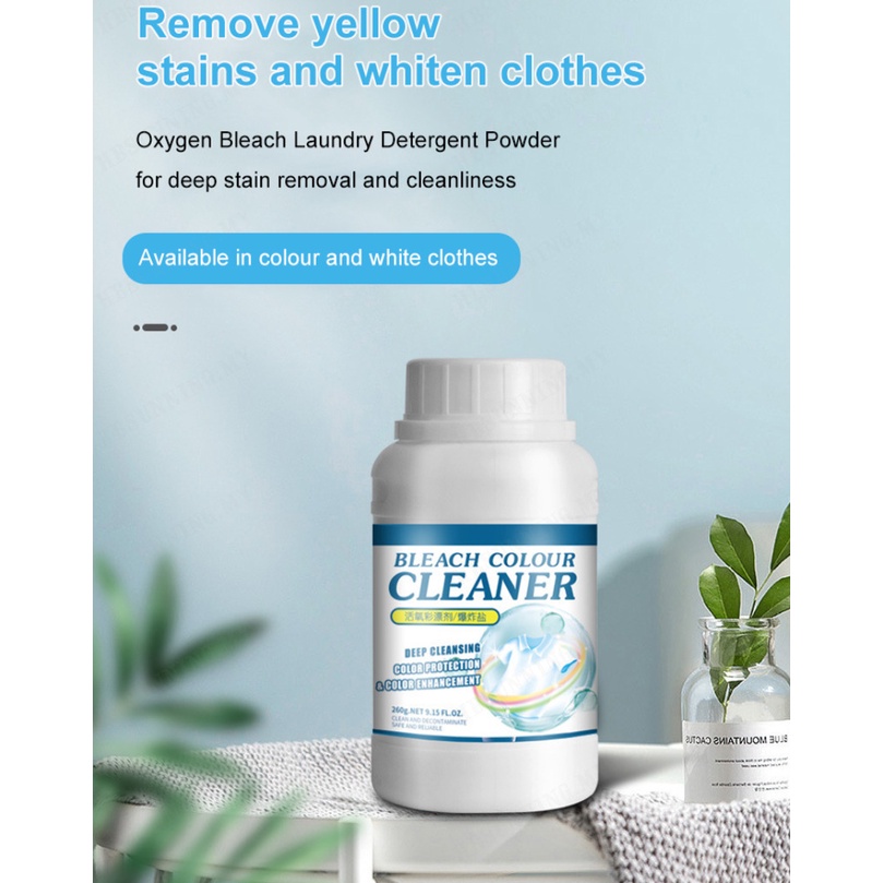 Oxygen Bleach Laundry Detergent Powder Shopee Malaysia