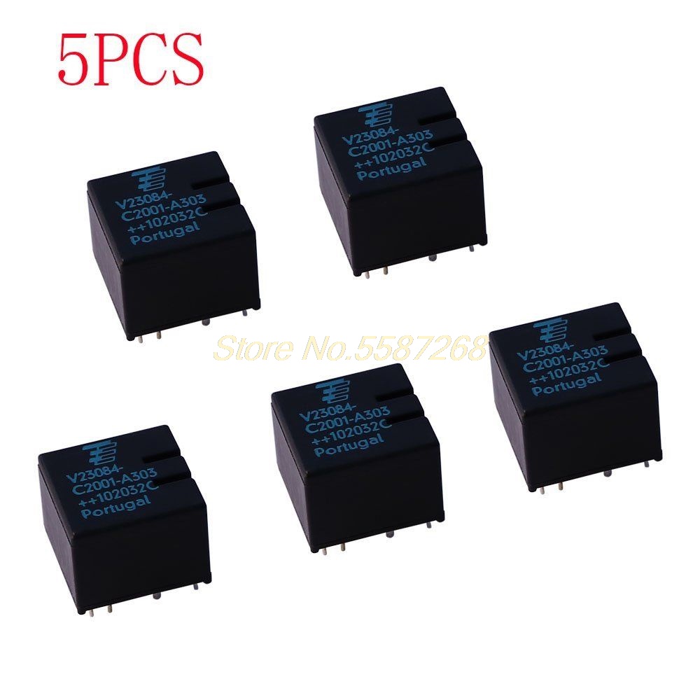 Lot De 5 Modules Relais Pour BMW E46/E38 - Remplacement Référence V23084-C2001-A303 - Pour Verrouillage Central, Lève-vitres - 2