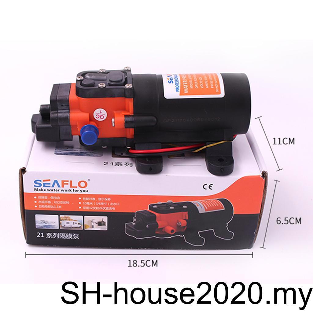 Seaflo Water Pressure Diaphragm Pump Self Pump 35PSI Priming 24V