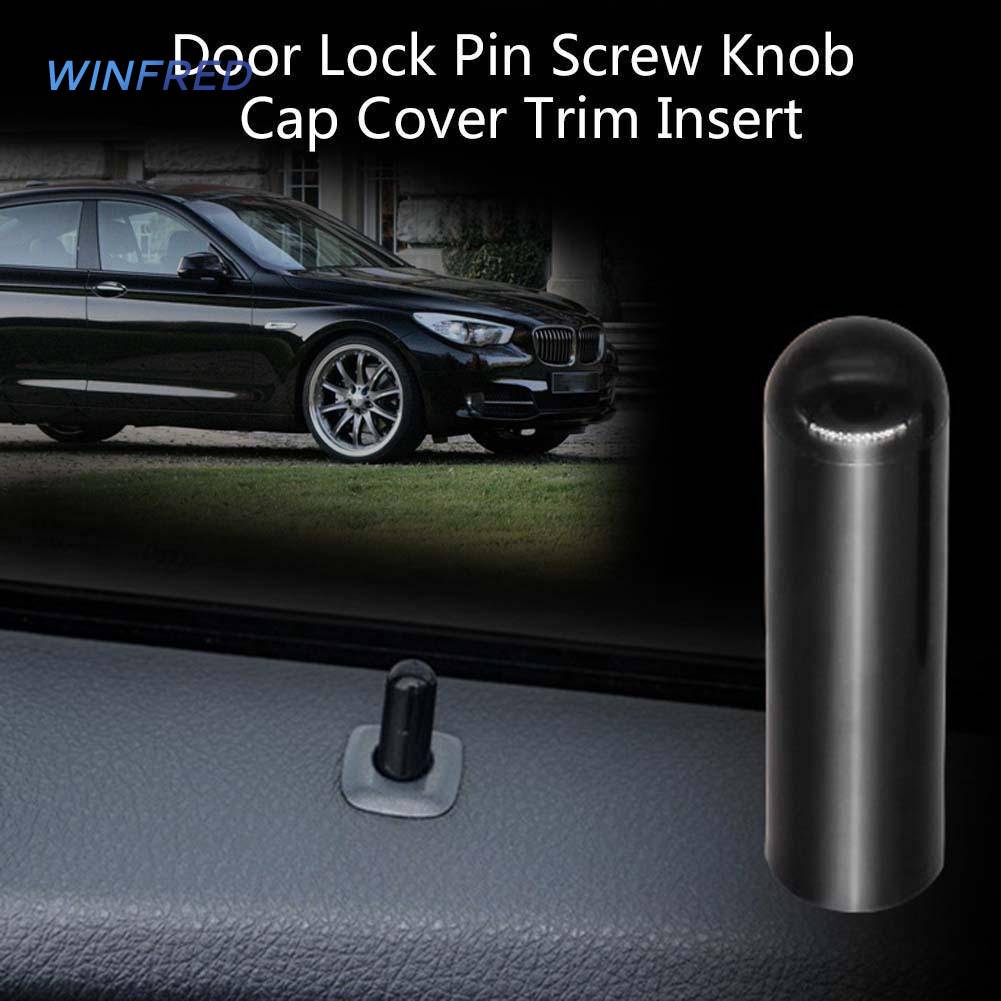 Car Door Lock Pin Screw Knob Cap Auto Accessories Car Interior Door