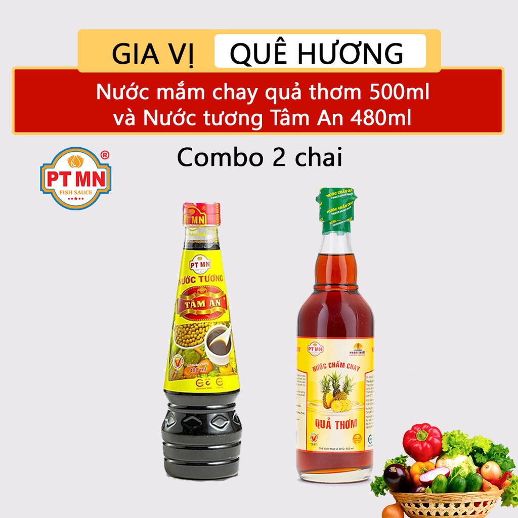 Phan Thiet Naso Vegetarian Fish Sauce 500ml Pineapple Fruit And Soy ...