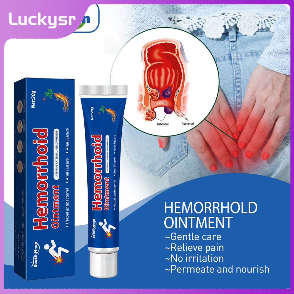 South Moon Hemorrhoids Cream Treat Anal Fissure Bleeding Relieve