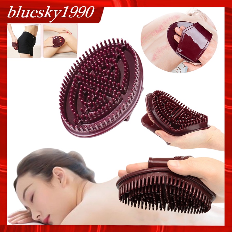 五行经络刷 身体排毒按摩刷 Meridian Massage Brush Handheld Body Slimming Brush ...