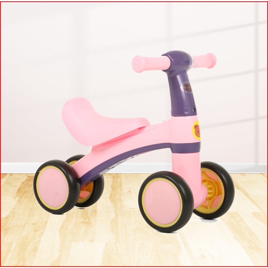 4 WHEEL BALANCE BIKE / 4 RODA BASIKAL BUDAK / SESUAI UMUR 1 - 3 TAHUN ...
