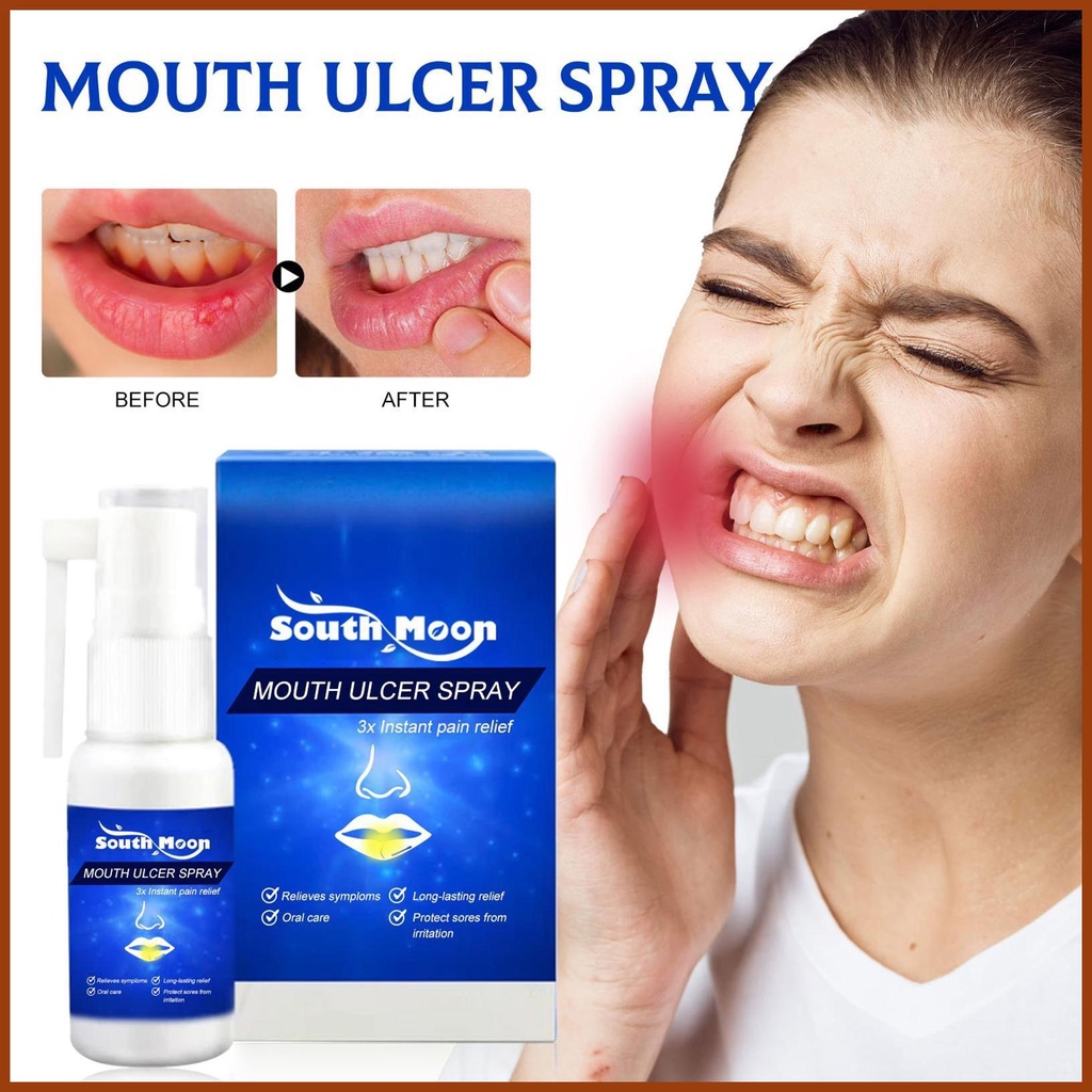 Mouth Ulcer Spray Oral Care Relieves Gingival Fire Swelling Pain