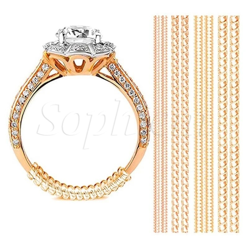 Loose Rings Spirals Spiral Based Ring Size Adjuster Spirals Reducer ...