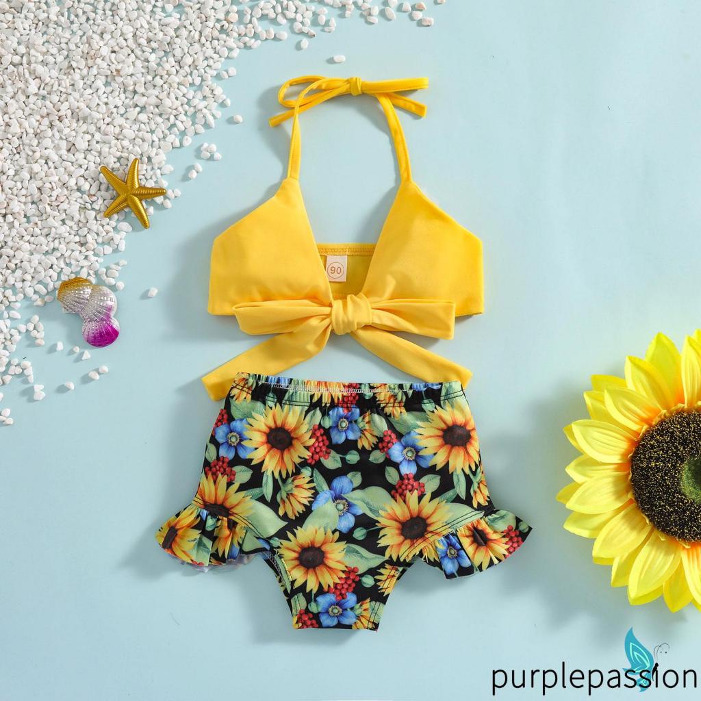 Baby sunflower swimsuit on sale