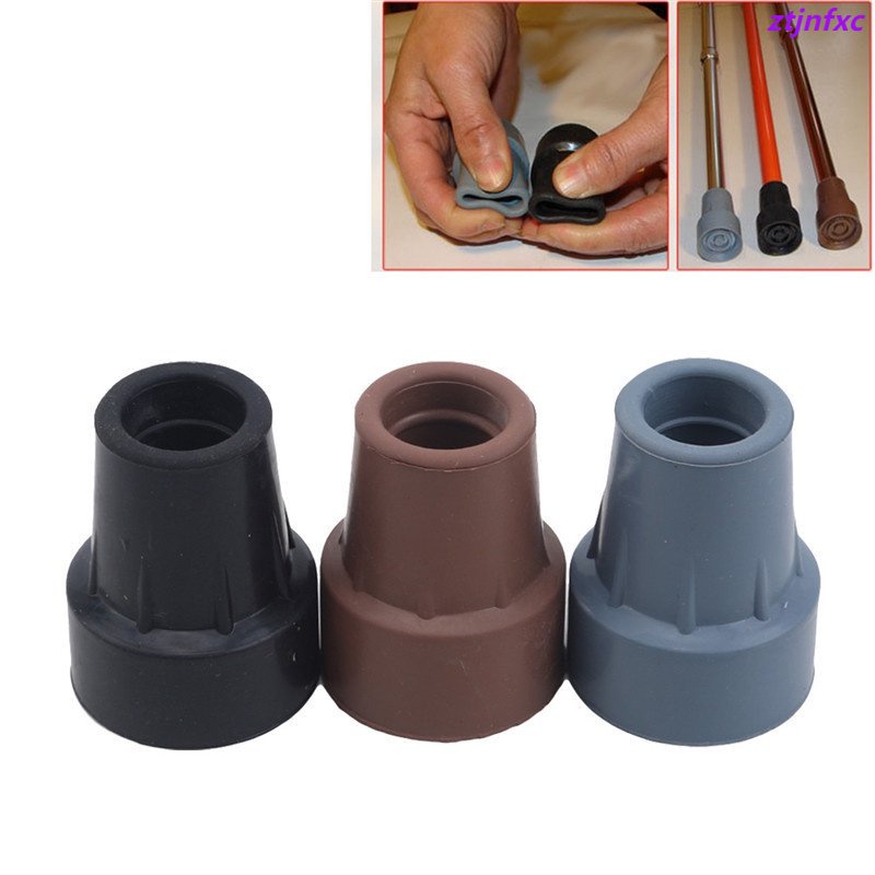 [Value Choice]Walking Stick Cane Crutch Pad Rubber Heavy Duty Metal