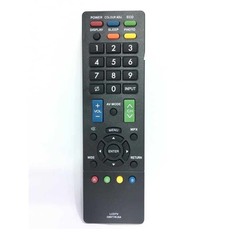Remote control TV Sharp LCD TV code gb071wjsa | Shopee Malaysia