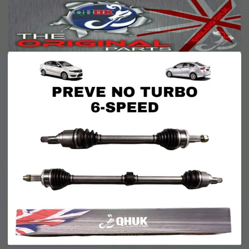 Proton Preve Speed No Turbo Qhuk Drive Shaft Assy Left Short