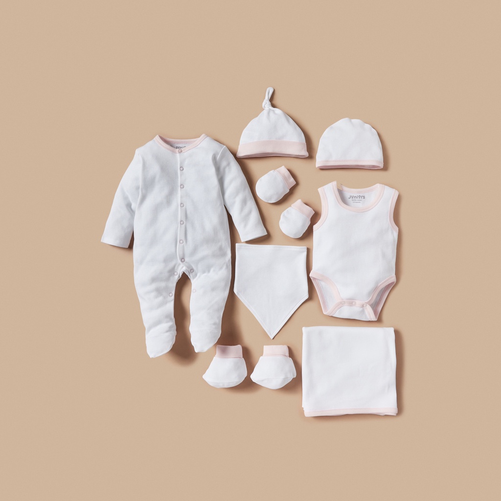 Babyshop Juniors Solid 8-Piece Clothing Gift Set | Shopee Malaysia