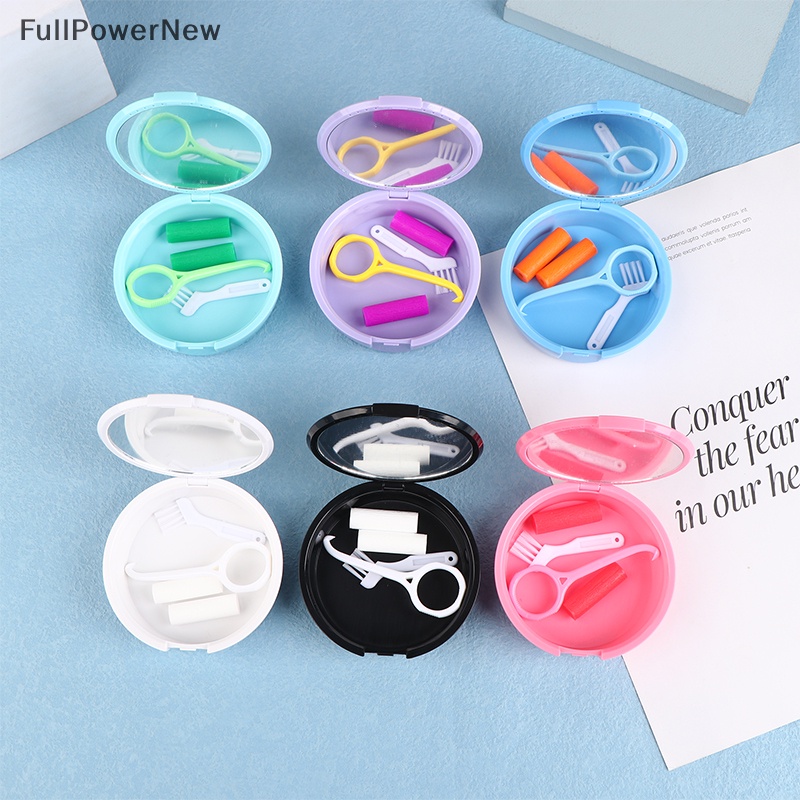 Full Orthodontic Retainer Box Braces Extractor Small Brush Bite Hose ...