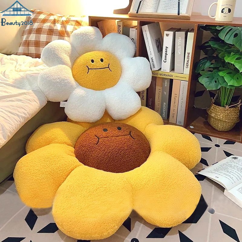 Cute Sunflower Pillow Sunflower Flower Pillow Cushion Sofa Seat Cushion