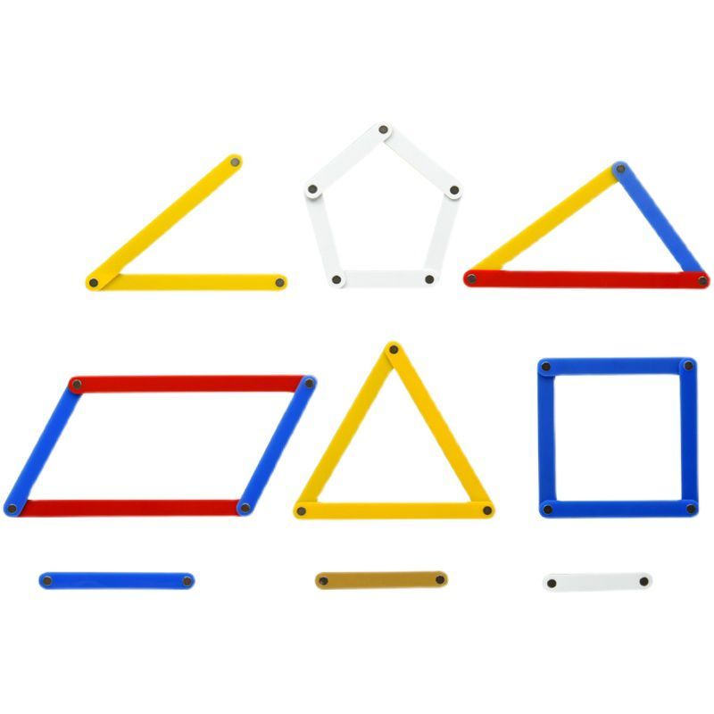 Elementary School Mathematics New Magnetic Polygon Splicing Angle ...