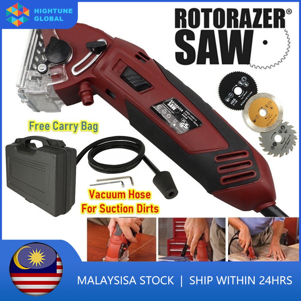Rotorazer Saw All In One Saw with 3 Changeble Blade Free Carry Box ...