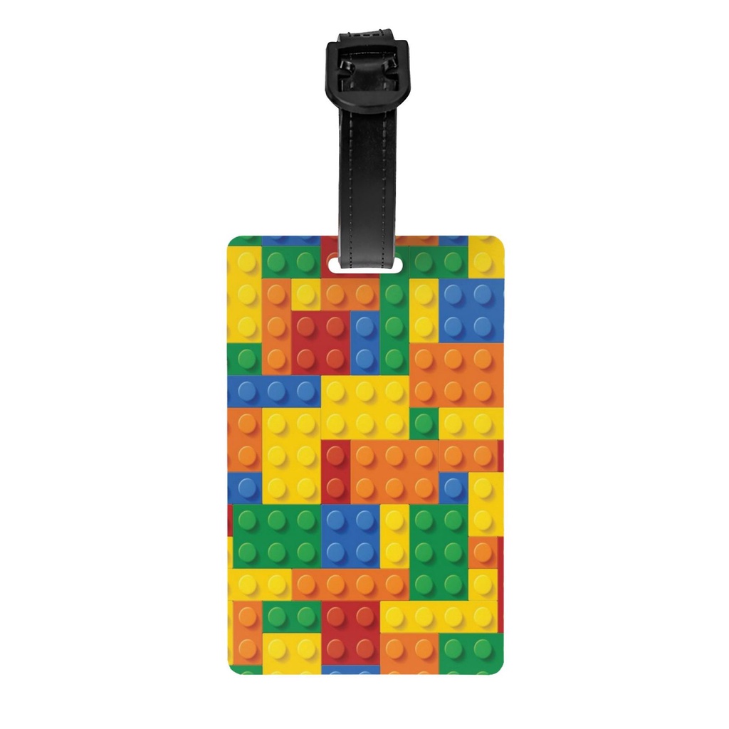 Lego on sale luggage tag